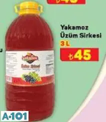 YAKAMOZ ÜZÜM SİRKESİ 3 L YAKAMOZ ÜZÜM SİRKESİ 3 L